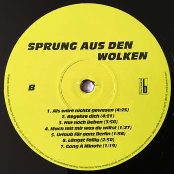 LP Sprung Aus Den Wolken: Sprung Aus Den Wolken 588294