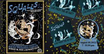 2LP Squalls: Live From The 40 Watt CLR 609088