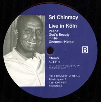 LP Sri Chinmoy: Peace: God's Beauty In His Oneness-Home 603430