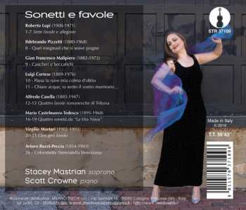 CD Stacey Mastrian: Sonetti E Favole (Post-Puccini Part I: Sonnets And Fables) 403876