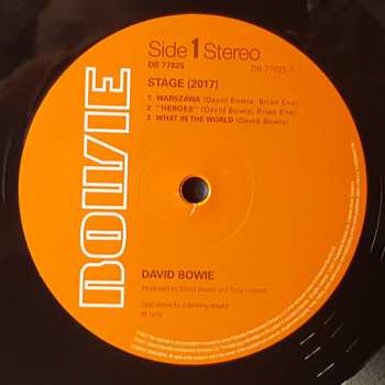 3LP David Bowie: Stage 34214