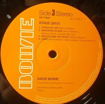 3LP David Bowie: Stage 34214