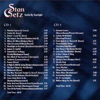 2CD Stan Getz: Stella By Starlight 551891