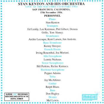 CD Stan Kenton And His Orchestra: Live At The Macumber Club: Part Two.1956 548127