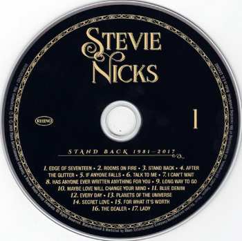 3CD Stevie Nicks: Stand Back 1981-2017 34260