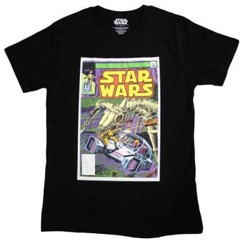 Merch Star Wars: Tričko Flight Comic Cover