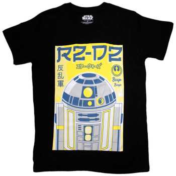 Merch Star Wars: Tričko R2-d2 Japanese