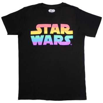 Merch Star Wars: Tričko Rainbow Logo Star Wars