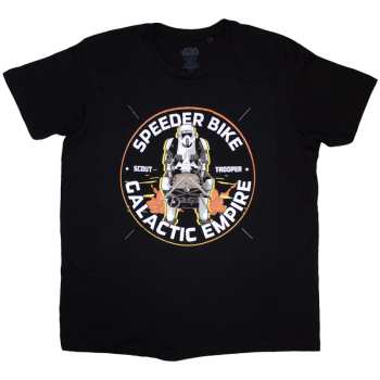 Merch Star Wars: Tričko Speeder Bike Galactic Empire