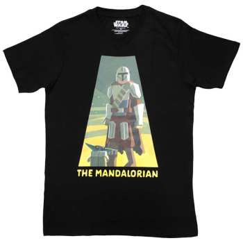 Merch Star Wars: Tričko The Mandalorian Spotlight