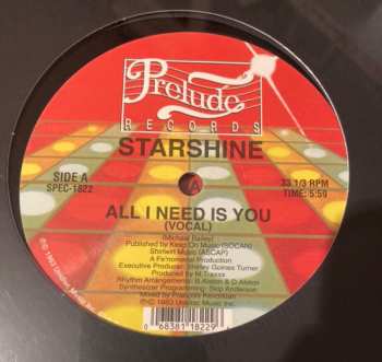 LP Starshine: All I Need Is You 543927