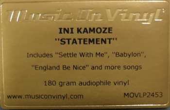 LP Ini Kamoze: Statement 34401