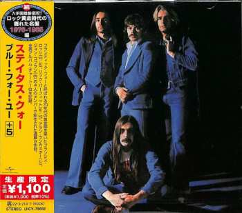 CD Status Quo: Blue For You +5 = ブルー・フォー・ユー+5 LTD 608087