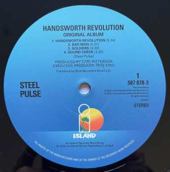 2LP Steel Pulse: Handsworth Revolution LTD 544715