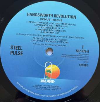 2LP Steel Pulse: Handsworth Revolution LTD 544715