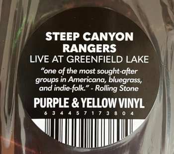 2LP Steep Canyon Rangers: Live At Greenfield Lake LTD | CLR 604083