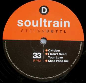 2LP Stefan Dettl: Soultrain 410104