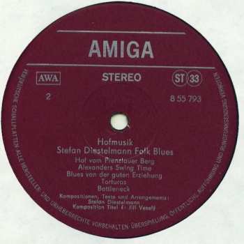 LP Stefan Diestelmann Folk Blues Band: Hofmusik 587050