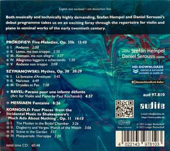 CD Stefan Hempel: Myths And Melodies 582634