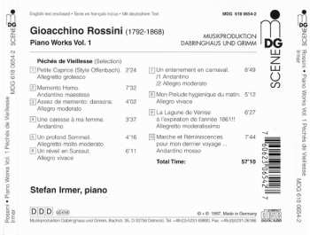 CD Stefan Irmer: Piano Works Vol. 1 Péches de Vieillesse 550448