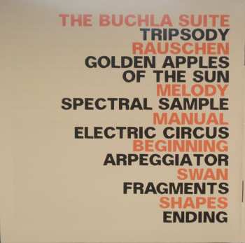 2CD Stefan Schultze Large Ensemble: The Buchla Suite (A Handcrafted Tribute To Morton Subotnick) 568122