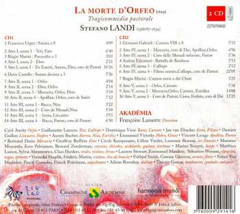 2CD Guillemette Laurens: La Morte D'Orfeo 180859