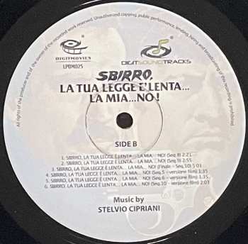 LP Stelvio Cipriani: Sbirro, La Tua Legge È Lenta… La Mia… No! LTD 130426