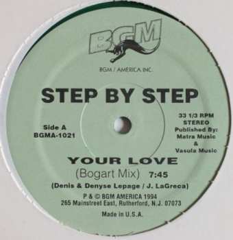 Album Step By Step: Your Love