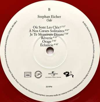 LP Stephan Eicher: Ode LTD | CLR 481604