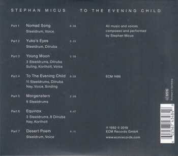 CD Stephan Micus: To The Evening Child DIGI 36801