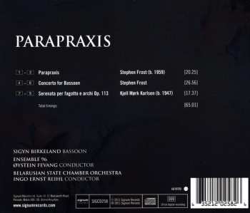 CD Kjell Mørk Karlsen: Parapraxis 644183