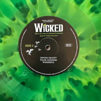 2LP Stephen Schwartz: Wicked (Original Broadway Cast Recording) CLR | LTD 642887