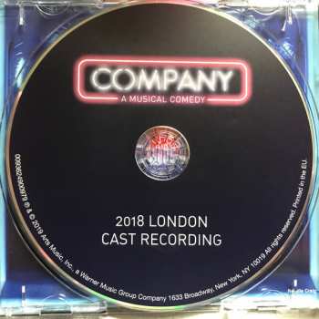 CD Stephen Sondheim: Company (2018 London Cast Recording) 192555