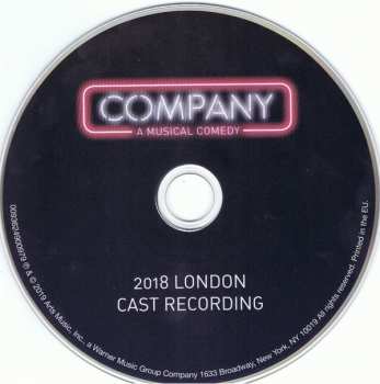 CD Stephen Sondheim: Company (2018 London Cast Recording) 192555