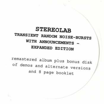 2CD Stereolab: Transient Random-Noise Bursts With Announcements 555717