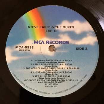 LP Steve Earle & The Dukes: Exit 0 543256