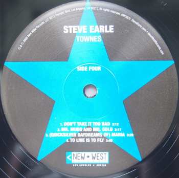 2LP Steve Earle: Townes LTD 354385