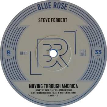 LP Steve Forbert: Moving Through America CLR 647455