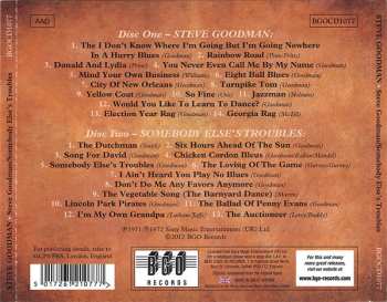 2CD Steve Goodman: Steve Goodman / Somebody Else's Troubles 606625