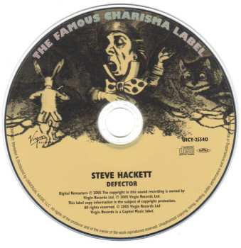 CD Steve Hackett: Defector 627946