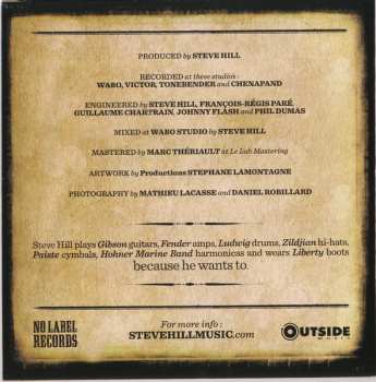 CD Steve Hill: Solo Recordings - Volume 2 626539