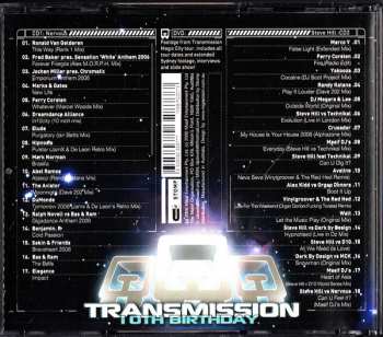 2CD/DVD Steve Hill vs Nervous: Transmission 10th Birthday: Trance Anthems 563632