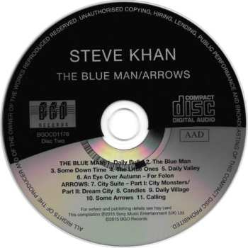 2CD Steve Khan: Tightrope / The Blue Man / Arrows 597903