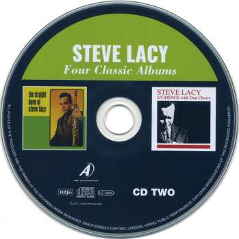 2CD Steve Lacy: Four Classic Albums 560004