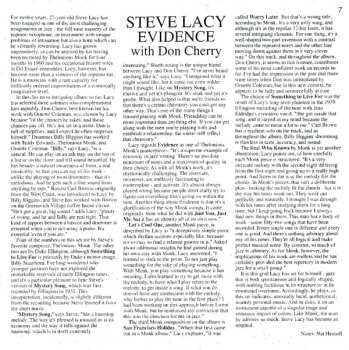 2CD Steve Lacy: Four Classic Albums 560004