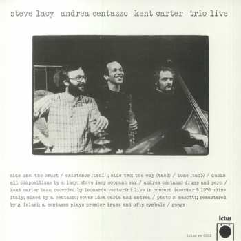 LP Steve Lacy: Trio Live LTD 573645