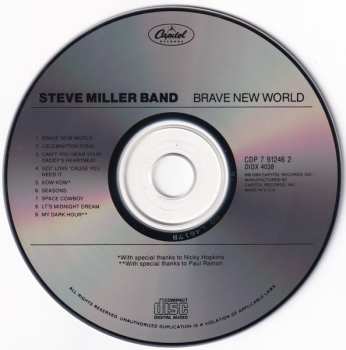 CD Steve Miller Band: Brave New World 633764