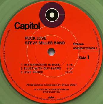 LP Steve Miller Band: Rock Love CLR | LTD 597652