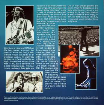 LP Steve Miller: Giants Stadium, East Rutherford Nj 25-06-78 547104