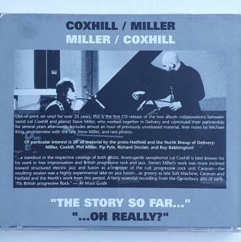 2CD Steve Miller: Miller/Coxhill Coxhill/Miller  "The Story So Far..." "...Oh Really?" 357964